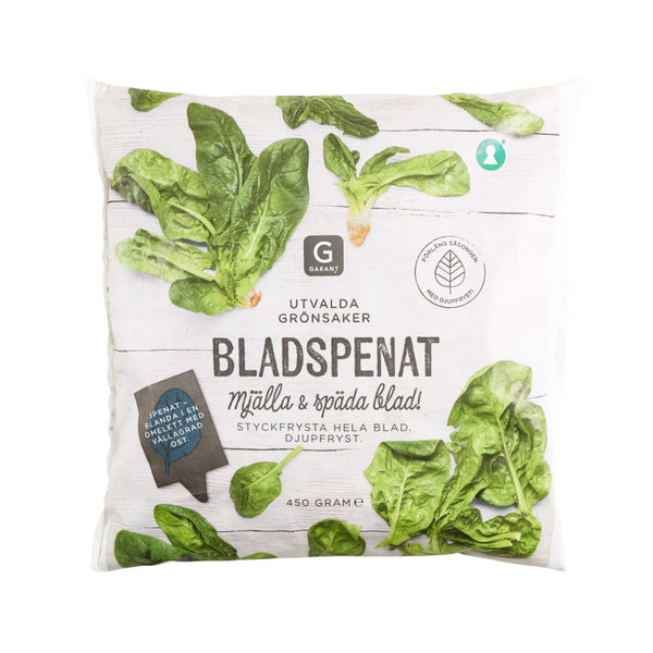 冷凍比利時 Garant 菠菜葉/Frozen Belgium Garant Spinach Leaves(450g)