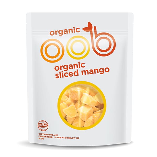 冷凍秘魯 OOB 有機芒果丁/Frozen Peru OOB Organic Diced Mango(500g)