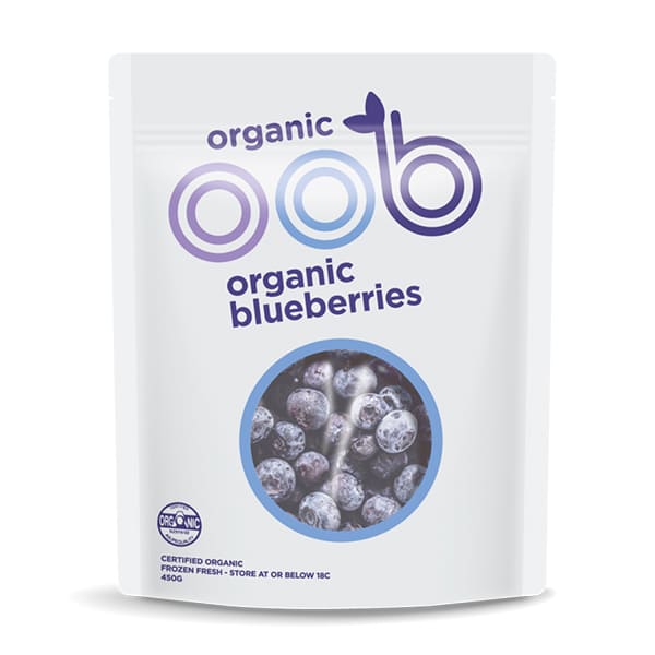 冷凍智利 OOB 有機藍莓/Frozen Chile OOB Organic Blueberries (450g)